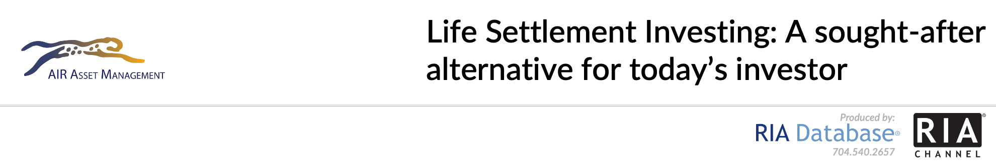 Life Settlement Investing: A sought-after alternative for today’s investor